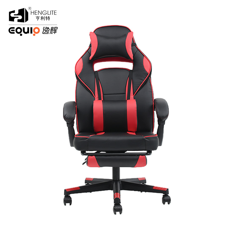 Ghế chơi game tiện dụng EQ5069 màu đỏ đen